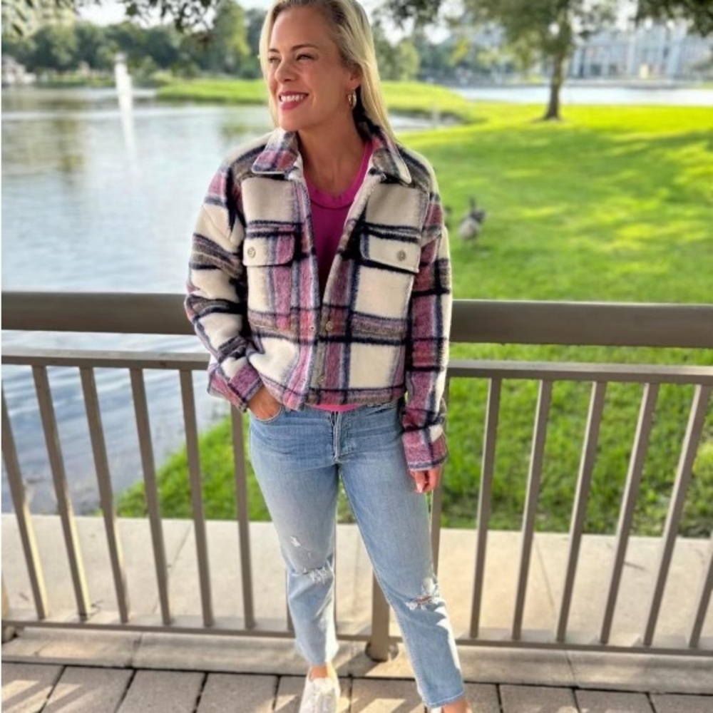 Una Plaid Jacket